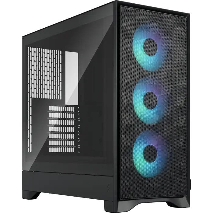 Fractal Design Pop 2 Air Black TG RGB (black, tempered glass)