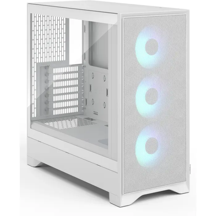 Fractal Design Pop 2 Air White TG RGB (white, tempered glass)
