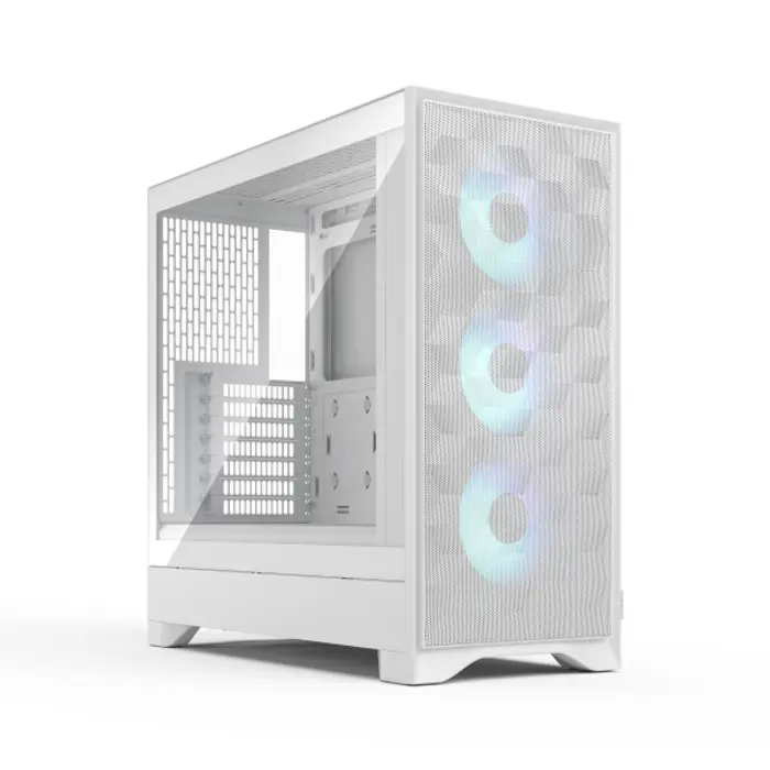 Fractal Pop 2 Air White TG RGB, bijelo bez napaj.