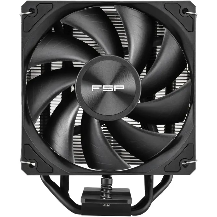 FSP NP5 BLACK, CPU cooler (black, 120 mm)