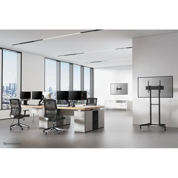 Full Motion DualDesk Mnt - Blk