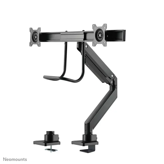 Full Motion DualDesk Mnt - Blk