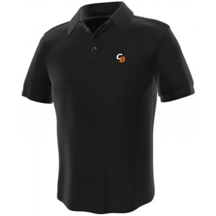 GamersWear ComputerBase Polo Black (S)-0170-S