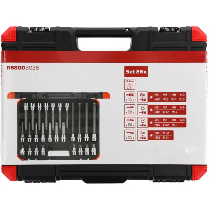Gedore Red screwdriver sockets 1/2 XZN 26t - 3301574