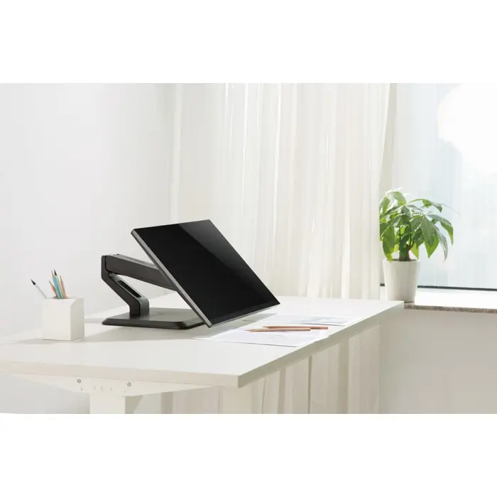 GEMBIRD FULL-MOTION TOUCHSCREEN DESK STAND 17”-32”
