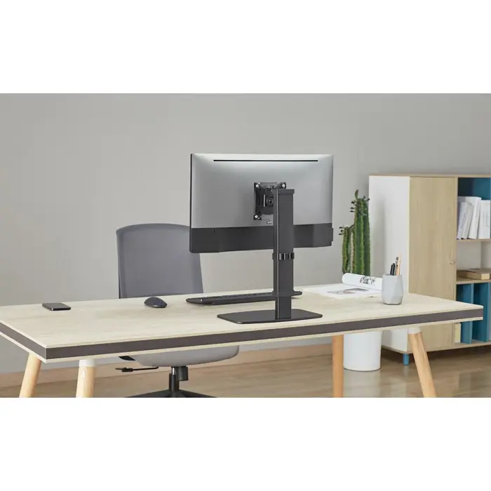 GEMBIRD HEIGHT ADJUSTABLE FULL-MOTION MONITOR DESK