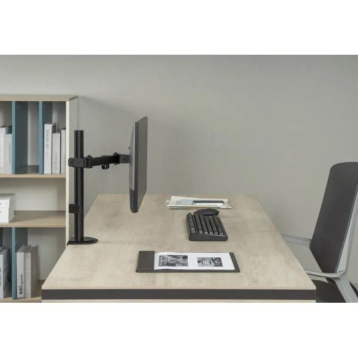 Gembird MA-D1-03 monitor mount / stand 81.3 cm (32") Black Desk