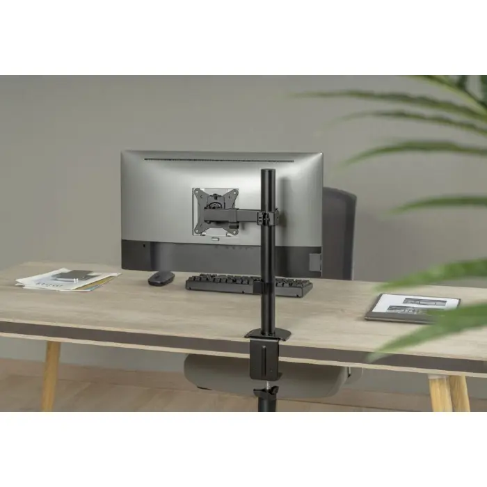 Gembird MA-D1-03 monitor mount / stand 81.3 cm (32") Black Desk