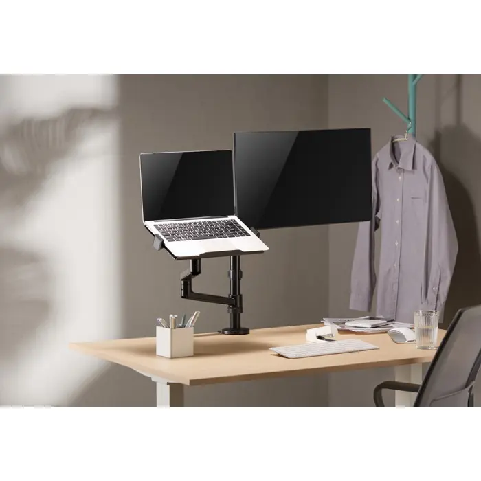 Gembird MA-DA-04 monitor mount / stand 81.3 cm (32") Black Desk
