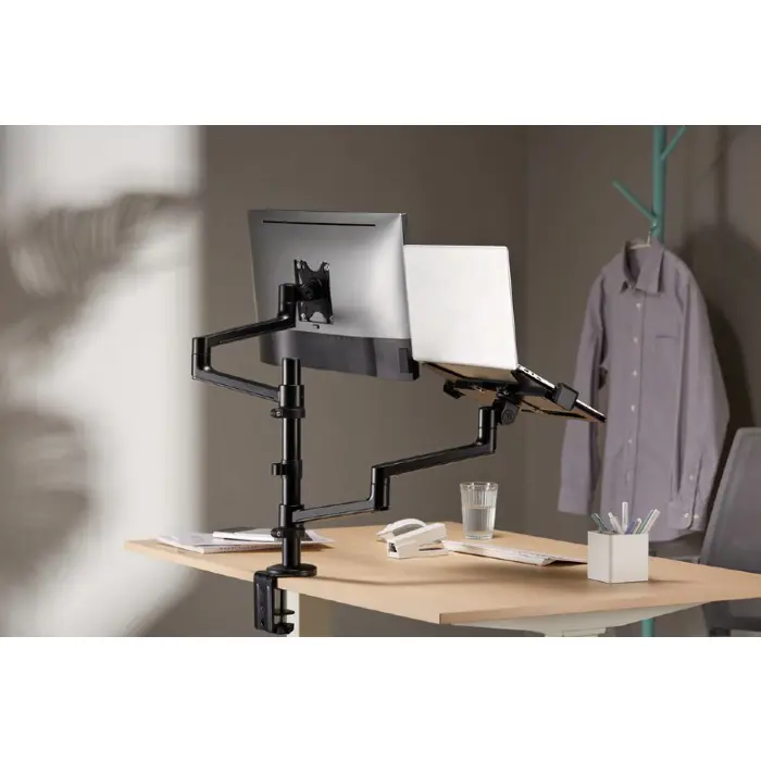 Gembird MA-DA-04 monitor mount / stand 81.3 cm (32") Black Desk