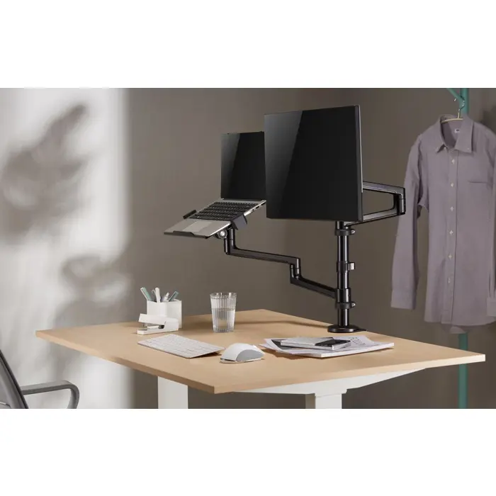 Gembird MA-DA-04 monitor mount / stand 81.3 cm (32") Black Desk
