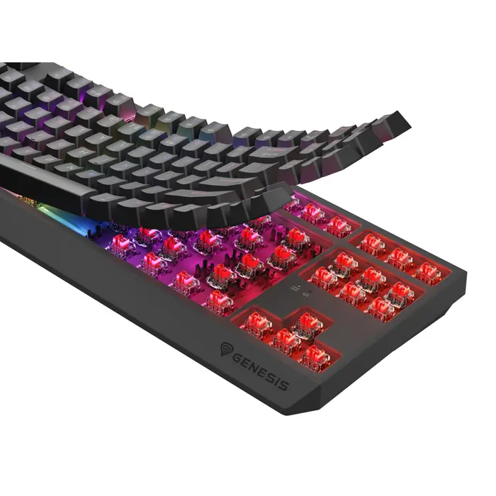 GENESIS Thor 230 TKL keyboard Gaming USB + RF Wireless + Bluetooth QWERTY Grey
