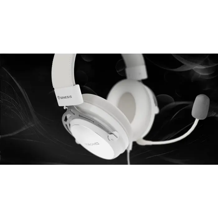 GENESIS Toron 301 Headset Wired Head-band Gaming White
