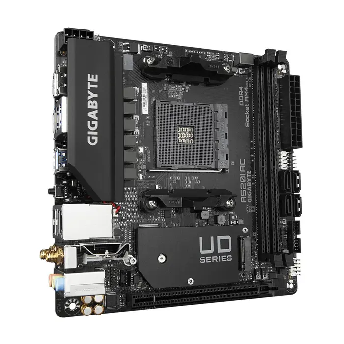Gigabyte A520I AC motherboard AMD A520 Socket AM4 mini ITX