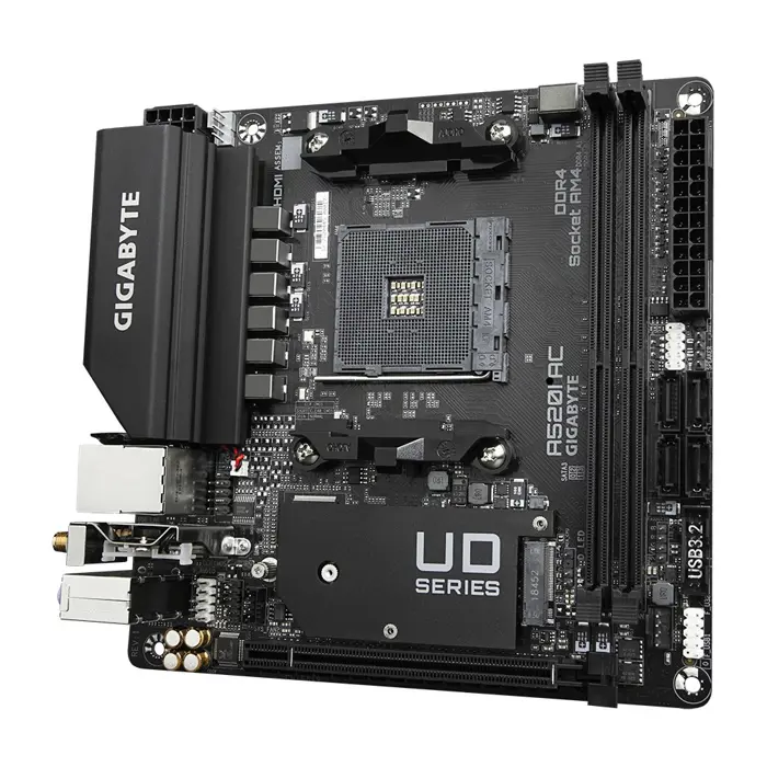 Gigabyte A520I AC motherboard AMD A520 Socket AM4 mini ITX