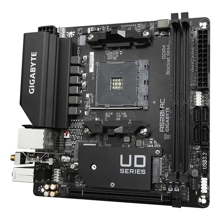 Gigabyte A520I AC motherboard AMD A520 Socket AM4 mini ITX