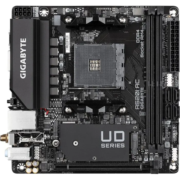 GIGABYTE A520I AC - Socket AM4 - mainboard