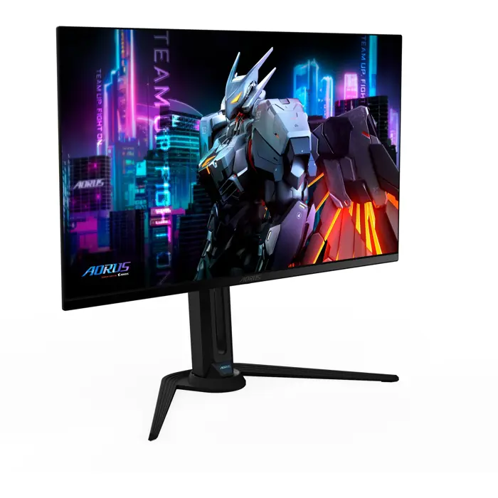 GIGABYTE AORUS FO32U, gaming monitor - 31.5 - black, UltraHD/4K, QD-OLED, USB-C, 165Hz panel