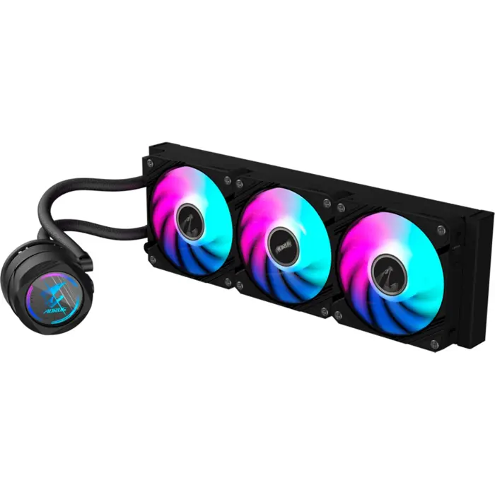GIGABYTE AORUS WATERFORCE II 360mm, water cooling (black)