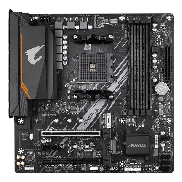 Gigabyte B550M AORUS ELITE Socket AM4 micro ATX AMD B550