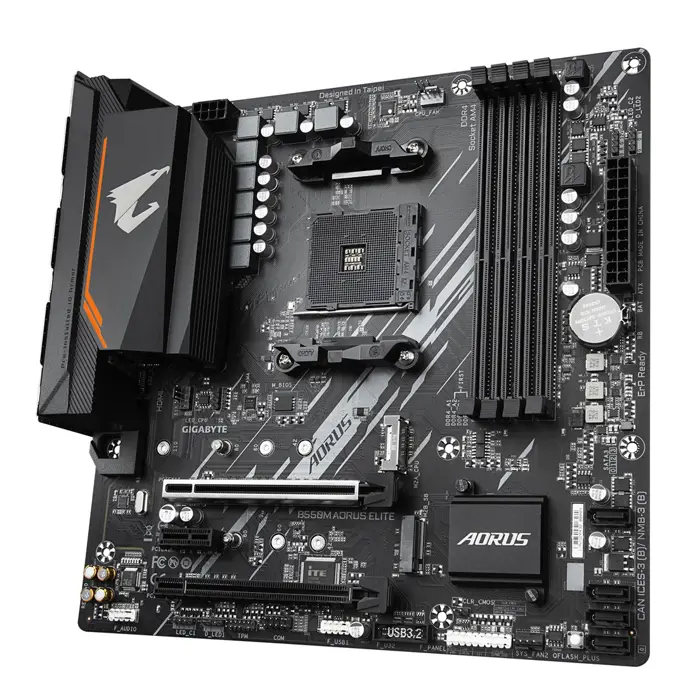 Gigabyte B550M AORUS ELITE Socket AM4 micro ATX AMD B550