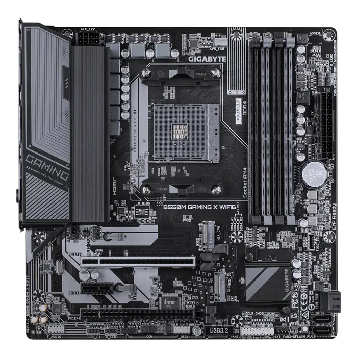 Gigabyte B550M GAMING X WIFI6 (B550,AM4,mATX,DDR4) Motherboard