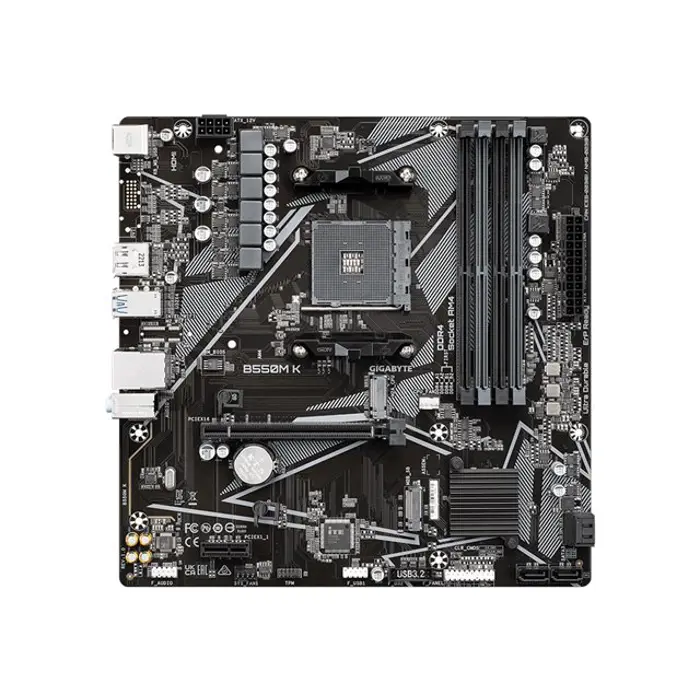 GIGABYTE B550M K AM4 DDR4 mATX MB