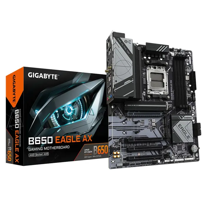 Gigabyte B650 EAGLE AX, DDR5, Wi-Fi 6E, S.AM5