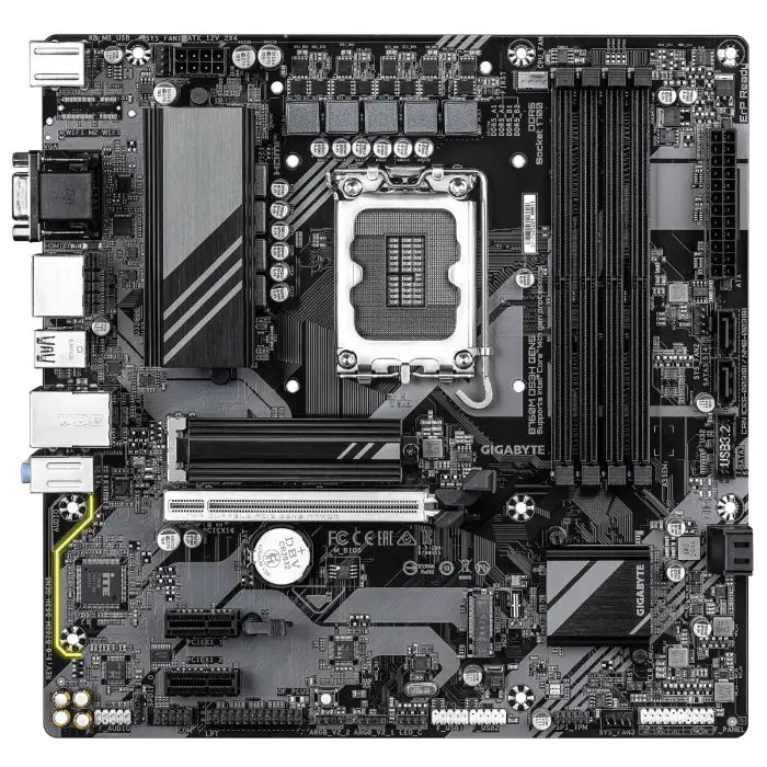 GIGABYTE B760M DS3H GEN5, DDR5, SATA3, USB3.2Gen2, DP, LGA1700 mATX