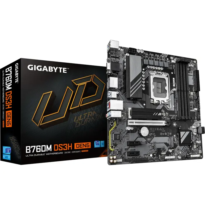 GIGABYTE B760M DS3H GEN5, motherboard - Socket 1700