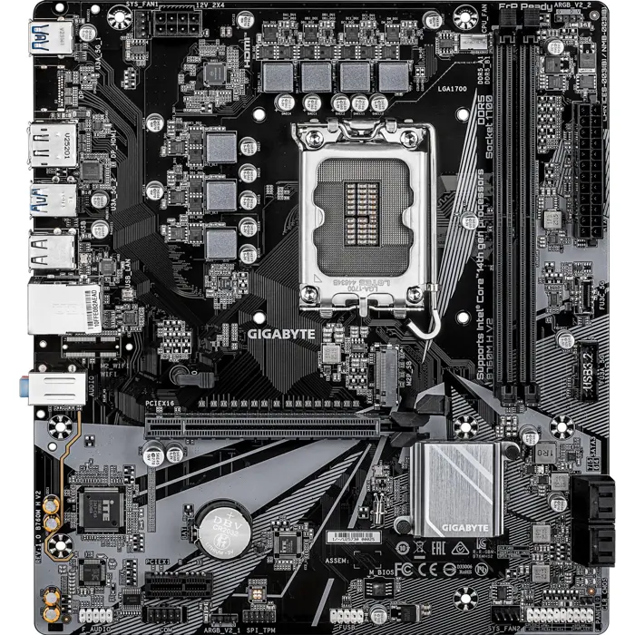 GigaByte B760M H V2 (black)