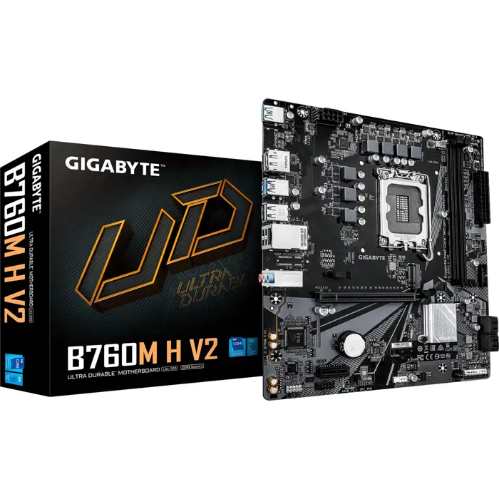 GigaByte B760M H V2 (black)