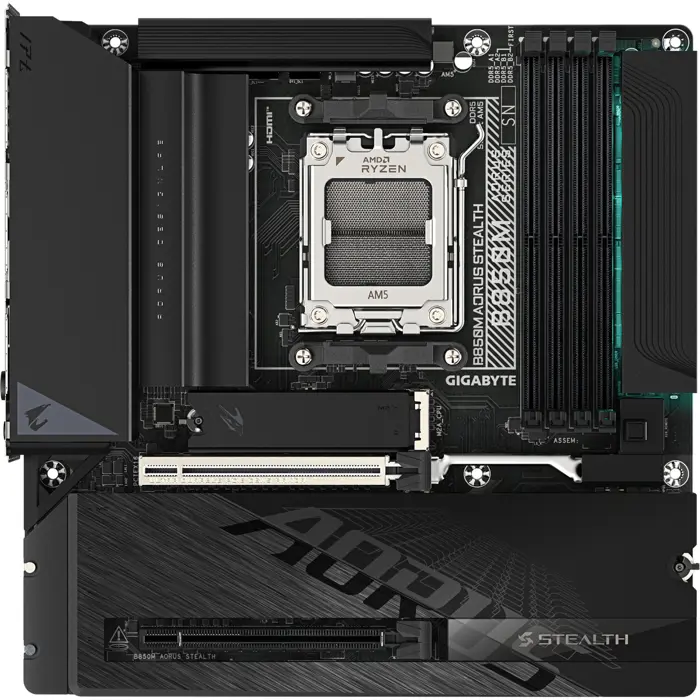 GigaByte B850M AORUS STEALTH (black)