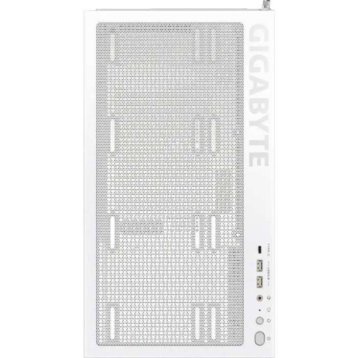 GIGABYTE C500 Panoramic Stealth Ice, Tower Case (White, Tempered Glass x 2)