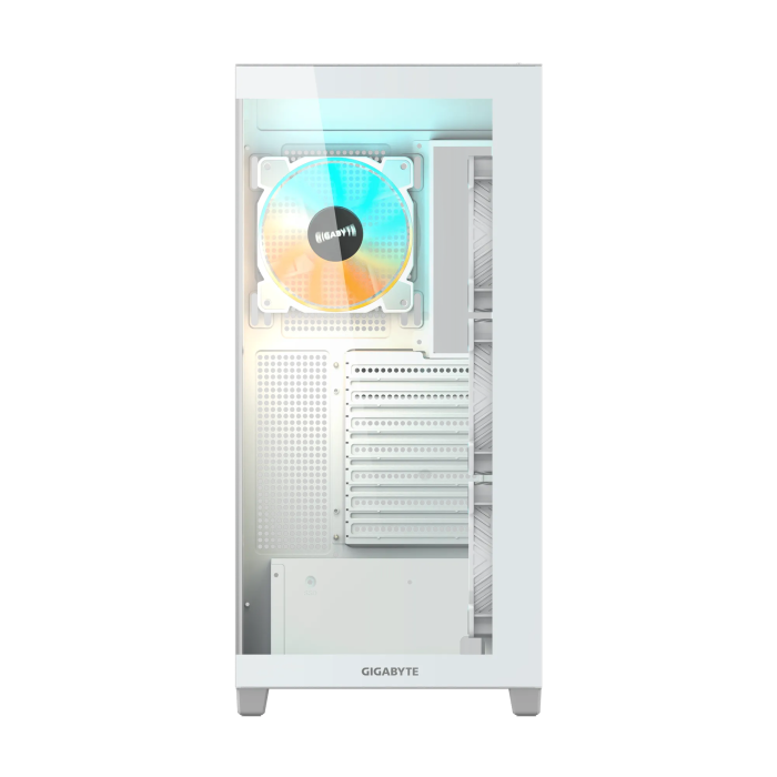 Gigabyte C500 Panoramic Stealth Ice USB-C USB 3.2 GEN2 ATX ARGB Lighted housing, white