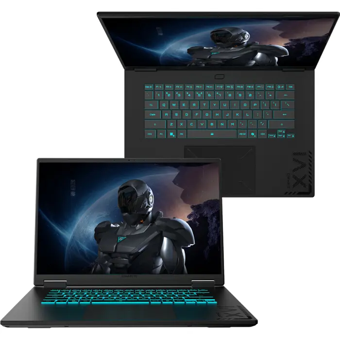 GigaByte GAMING A16 3WHK3DE894SH (black, AMD Ryzen 7 260, NVIDIA GeForce RTX 5070, 16 GB DDR5, 1 TB (1 TB SSD), Windows 11 Home) - German - DE Layout