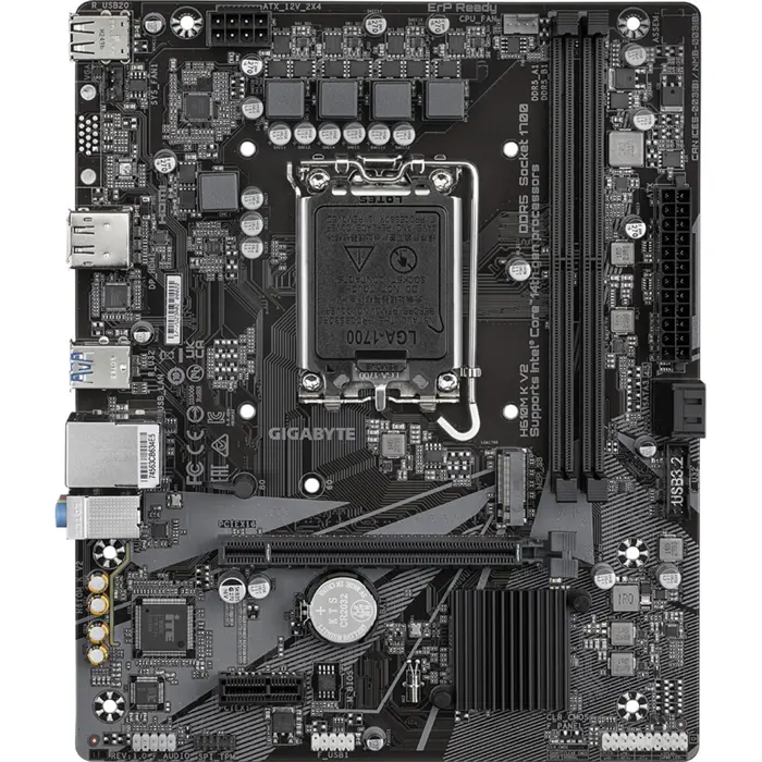 GigaByte H610M K V2 - Socket 1700
