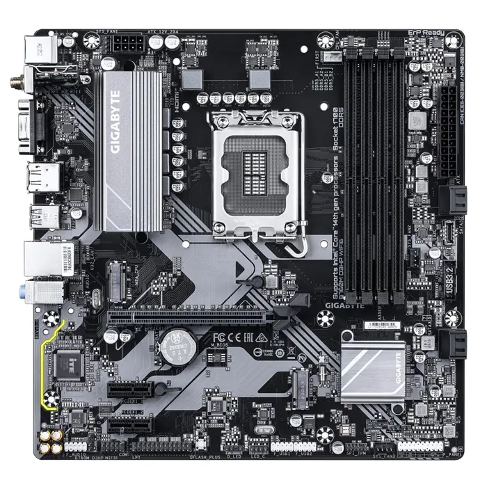 Gigabyte MB B760 S1700 MATX/B760M D3HP WIFI6 1.0 Motherboard