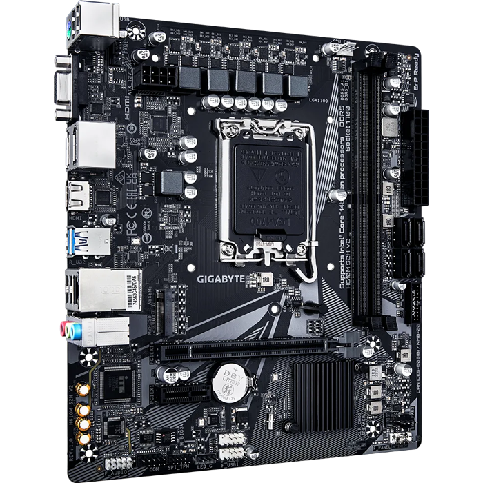 GigaByte MB H610M S2H V2 DDR5, S.1700, 2xDDR5/5600, PCIe 4.0, SATA3, M.2, G-LAN, VGA/HDMI/2xDP, USB3.2, 7.1ch., mATX