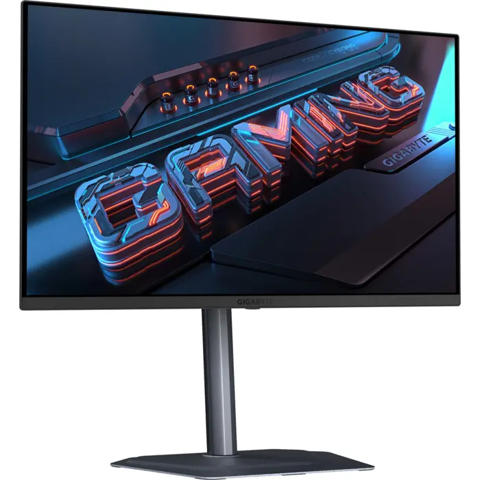 GIGABYTE MO27U2 QD-OLED, gaming monitor - 27 - black, UltraHD/4K, Free-Sync-Premium-Pro, G-Sync compatible, USB-C, 240Hz panel