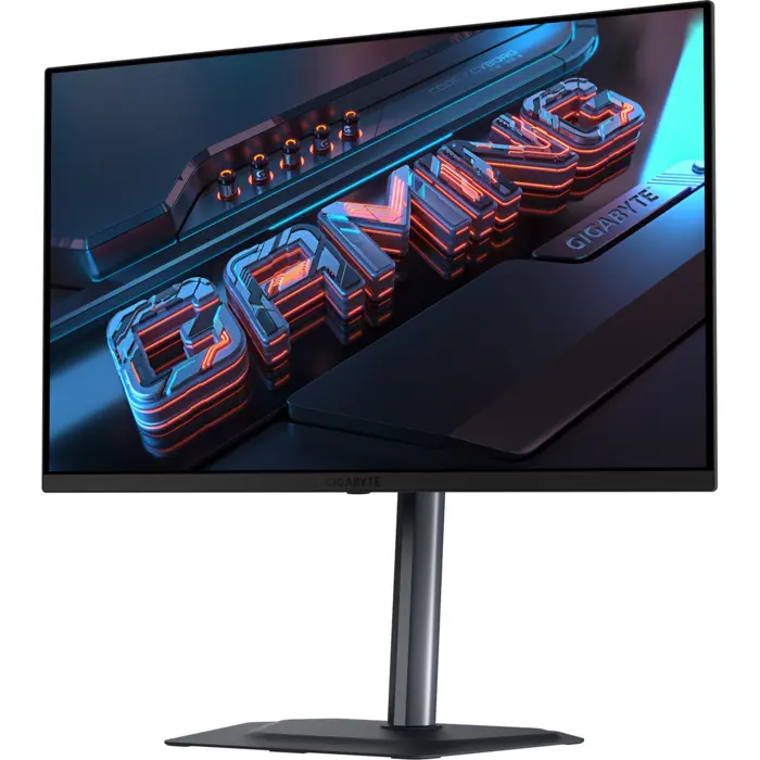 GIGABYTE MO27U2 QD-OLED, gaming monitor - 27 - black, UltraHD/4K, Free-Sync-Premium-Pro, G-Sync compatible, USB-C, 240Hz panel