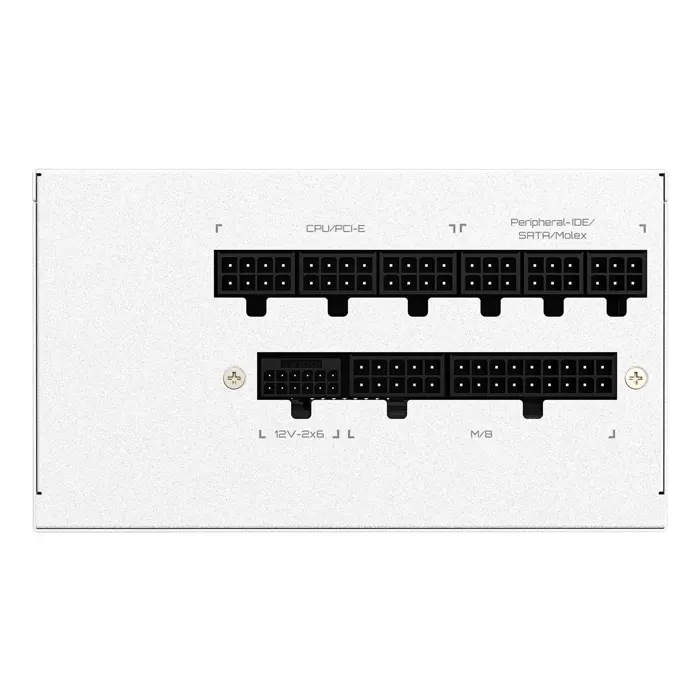 GIGABYTE UD750GM PG5 V2 ICE Power Supply Unit- PCIe Gen 5.1, 80 PLUS Gold, Fully Modular Design, 120mm Fan, ATX 3.1 compatible, EU Plug