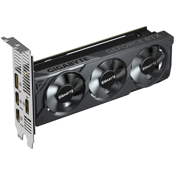 GIGABYTE Video Card NVIDIA GeForce RTX 5050 OC Low Profile 8G (8GB GDDR6/128bit, PCI-E 5.0, 1x 8Pin Power connector, Recommended PSU 550W, 2xDP, 2xHDMI) ATX Retail