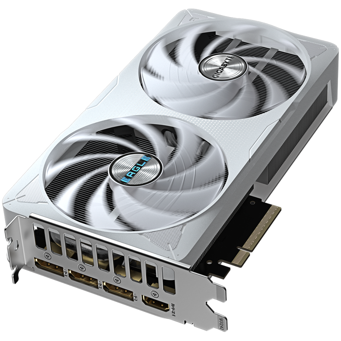 GIGABYTE Video Card NVIDIA GeForce RTX 5060 Ti EAGLE OC ICE 16G (16GB GDDR7/128bit, PCI-E 5.0, 1x 8Pin Power connector, Recommended PSU 650W, 3xDP, 1x HDMI)