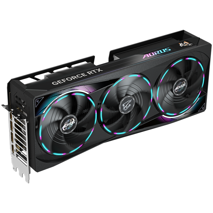 GIGABYTE Video Card NVIDIA GeForce RTX 5080 AORUS MASTER 16G (16GB GDDR7/256bit, PCIe 5.0, 3xDP, 1xHDMI, Recommended PSU 850W, 3 fans) ATX