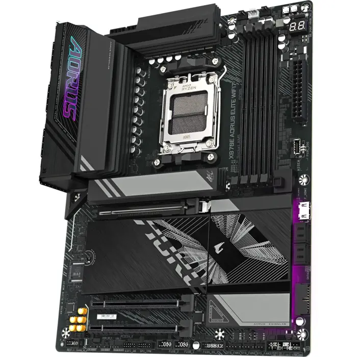 GIGABYTE X870 AORUS ELITE WIFI7 - Socket AM5 - motherboard (black)