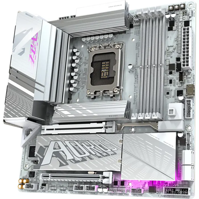 GIGABYTE Z890M AORUS ELITE WIFI7 ICE - Socket 1851 motherboard