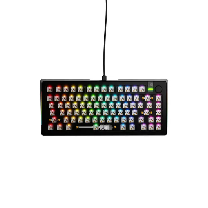 Glorious GMMK 3 Pro 75% Custom Gaming Keyboard - Barebone, ANSI Layout, Black