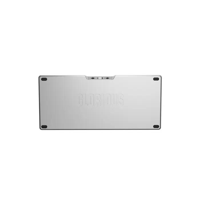 Glorious GMMK 3 Pro Wireless 75% Custom Gaming Keyboard - Pre-Built, ANSI (US), Fox Switches, Silver