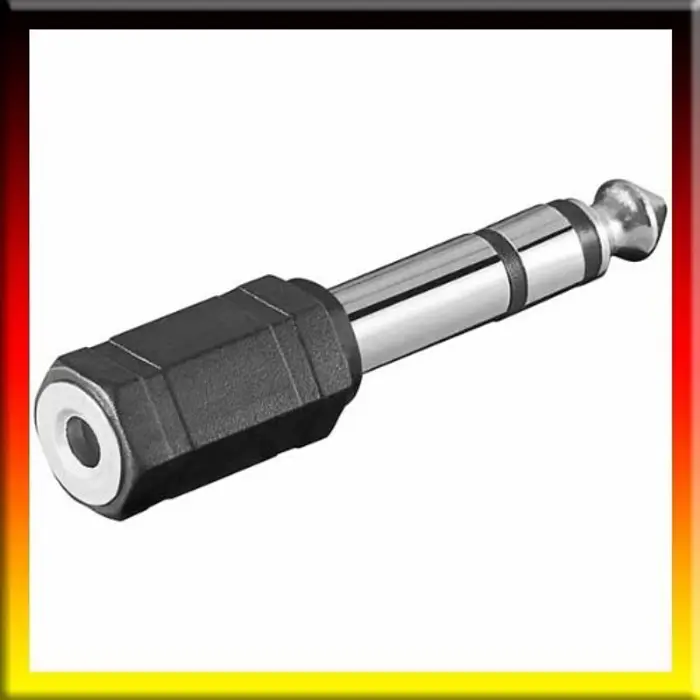 goobay Adapter 3.5mm -> 6.35mm